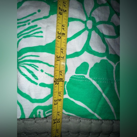 Lilly Pulitzer Lidia 3/4 Sleeve Spearmint Kiss My Tulips oversized XS NWT - Picture 14 of 16